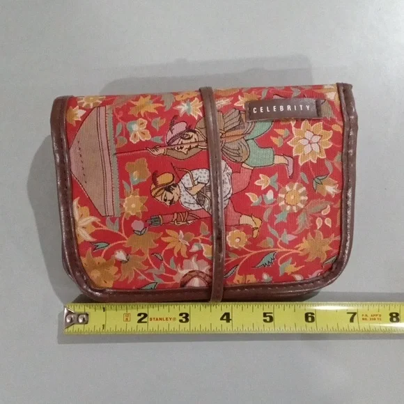 Celebrity red beaded bag set 5pc - Picture 12 of 16